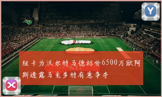 纽卡为沃尔特马德标价6500万欧阿斯透露马竞多特有意争夺