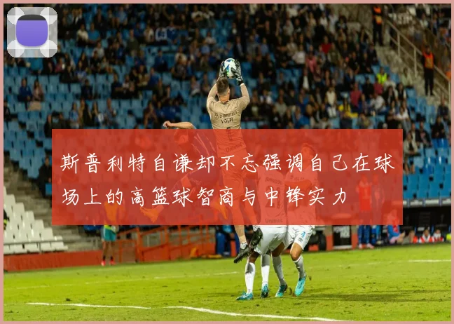 斯普利特自谦却不忘强调自己在球场上的高篮球智商与中锋实力